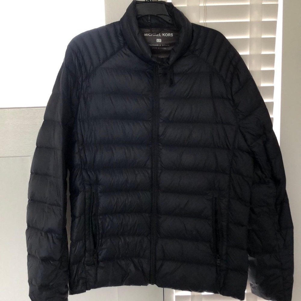 Men’s Michael Kors packable down jacket